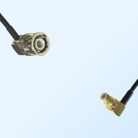 BNC Male Right Angle - SMC Male Right Angle Coaxial Cable Assemblies