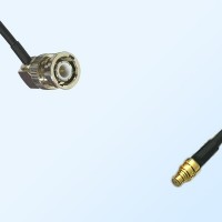 BNC Male Right Angle - SMP Female Coaxial Cable Assemblies