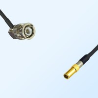 BNC Male Right Angle - SSMB Female Coaxial Cable Assemblies