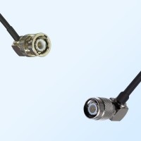BNC Male Right Angle - TNC Male Right Angle Coaxial Cable Assemblies