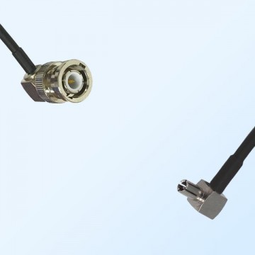 BNC Male Right Angle - TS9 Male Right Angle Coaxial Cable Assemblies