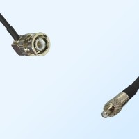 BNC Male Right Angle - TS9 Female Coaxial Cable Assemblies
