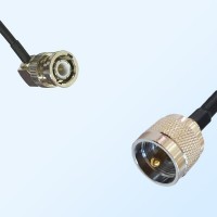BNC Male Right Angle - UHF Male Coaxial Cable Assemblies