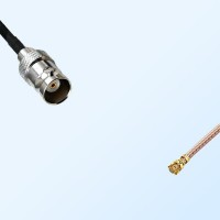 IPEX Female Right Angle - BNC Female Coaxial Cable Assemblies
