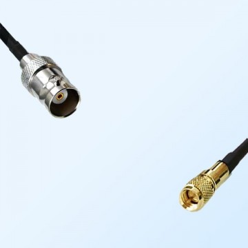 BNC Female - Microdot 10-32 UNF Male Coaxial Cable Assemblies