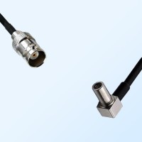 BNC Female - MS147 Male Right Angle Coaxial Cable Assemblies