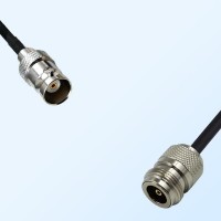 BNC Female - N Female Coaxial Cable Assemblies