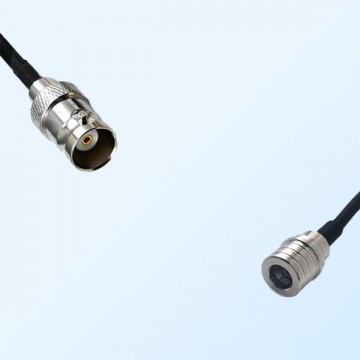 BNC Female - QMA Male Coaxial Cable Assemblies
