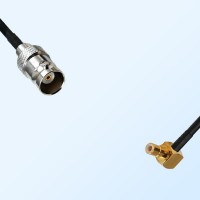 BNC Female - SMB Male Right Angle Coaxial Cable Assemblies