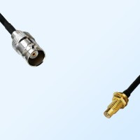 BNC Female - SMC Bulkhead Male Coaxial Cable Assemblies