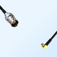 BNC Female - SMP Female Right Angle Coaxial Cable Assemblies