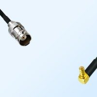 BNC Female - SSMB Male Right Angle Coaxial Cable Assemblies