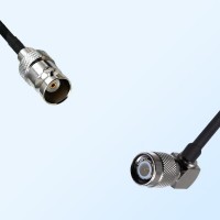 BNC Female - TNC Male Right Angle Coaxial Cable Assemblies