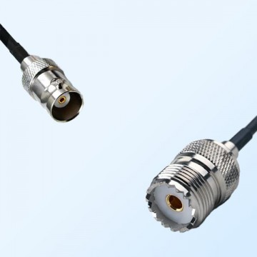 BNC Female - UHF Female Coaxial Cable Assemblies