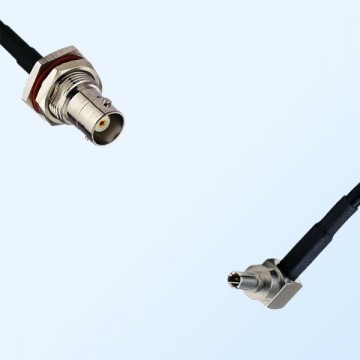 BNC Bulkhead Female with O-Ring - CRC9 Male R/A Cable Assemblies