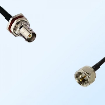 BNC Bulkhead Female with O-Ring - F Male Coaxial Cable Assemblies