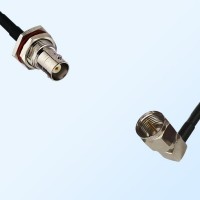 BNC Bulkhead Female with O-Ring - F Male R/A Coaxial Cable Assemblies