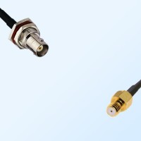 Microdot 10-32  Female - BNC O-Ring Bulkhead Female Cable Assemblies