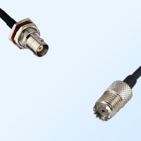 BNC Bulkhead Female with O-Ring - Mini UHF Female Cable Assemblies