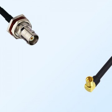 BNC Bulkhead Female with O-Ring - MMCX Female R/A Cable Assemblies