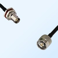 BNC Bulkhead Female with O-Ring - N Male Coaxial Cable Assemblies