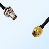 BNC Bulkhead Female with O-Ring - SMA Male Coaxial Cable Assemblies
