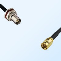 BNC Bulkhead Female with O-Ring - SMB Female Coaxial Cable Assemblies