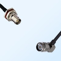 BNC Bulkhead Female with O-Ring - TNC Male R/A Cable Assemblies