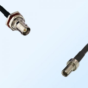 BNC Bulkhead Female with O-Ring - TS9 Male Coaxial Cable Assemblies