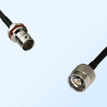 BNC Front Mount Bulkhead Female with O-Ring - N Male Cable Assemblies