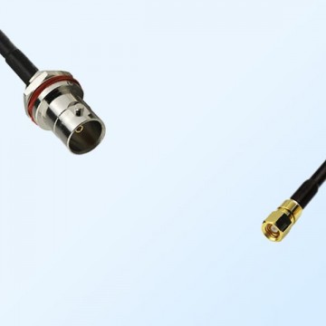 BNC Front Mount O-Ring Bulkhead Female - SMC Female Cable Assemblies