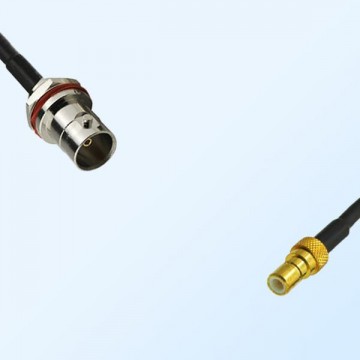 BNC Front Mount O-Ring Bulkhead Female - SSMB Male Cable Assemblies