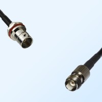 BNC Front Mount O-Ring Bulkhead Female - TNC Female Cable Assemblies