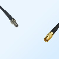 CRC9 Male - MCX Female Coaxial Jumper Cable