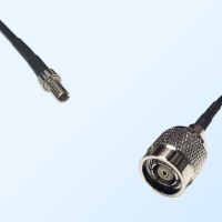 CRC9 Male - RP TNC Male Coaxial Jumper Cable