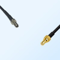 CRC9 Male - SMB Male Coaxial Jumper Cable