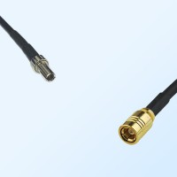 CRC9 Male - SMB Female Coaxial Jumper Cable