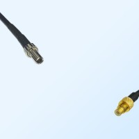 CRC9 Male - SMC Male Coaxial Jumper Cable