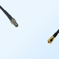 CRC9 Male - SMC Female Coaxial Jumper Cable
