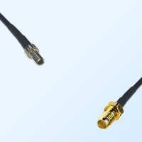 SSMA Female - CRC9 Male Coaxial Cable Assemblies