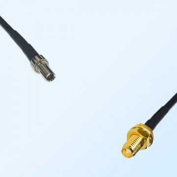 CRC9 Male - SSMA Bulkhead Female Coaxial Jumper Cable