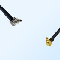 CRC9 Male Right Angle - MMCX Male Right Angle Coaxial Jumper Cable