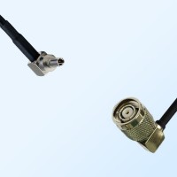 CRC9 Male Right Angle - RP TNC Male Right Angle Coaxial Jumper Cable