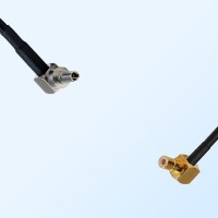 CRC9 Male Right Angle - SMB Male Right Angle Coaxial Jumper Cable