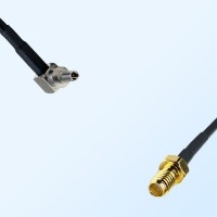 SSMA Female - CRC9 Male Right Angle Coaxial Cable Assemblies