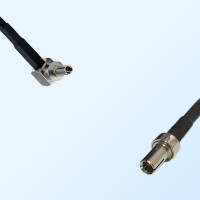 CRC9 Male Right Angle - TS9 Male Coaxial Jumper Cable