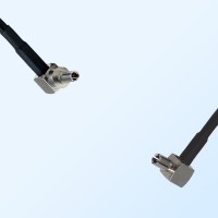 CRC9 Male Right Angle - TS9 Male Right Angle Coaxial Jumper Cable