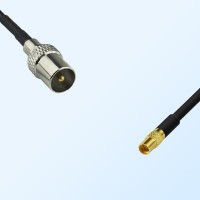 DVB-T TV Male - MMCX Female Coaxial Jumper Cable