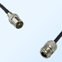 DVB-T TV Male - N Female Coaxial Jumper Cable