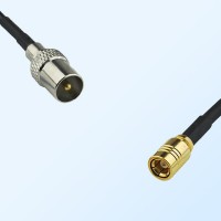 DVB-T TV Male - SMB Female Coaxial Jumper Cable
